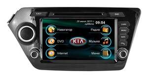 Штатная магнитола Dvd,Gps Roadrover  для Kia Rio.Киев,Львов,Донецк,Винница.
