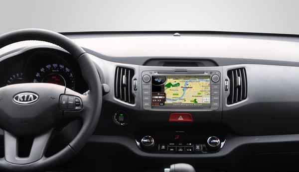 Штатная магнитола Dvd Gps Roadrover  для  Kia Sportage RУкраина