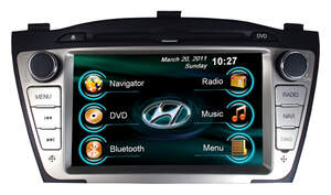 Штатная магнитолаGps,Navi,DVD Roadrover для   Hyundai IX35