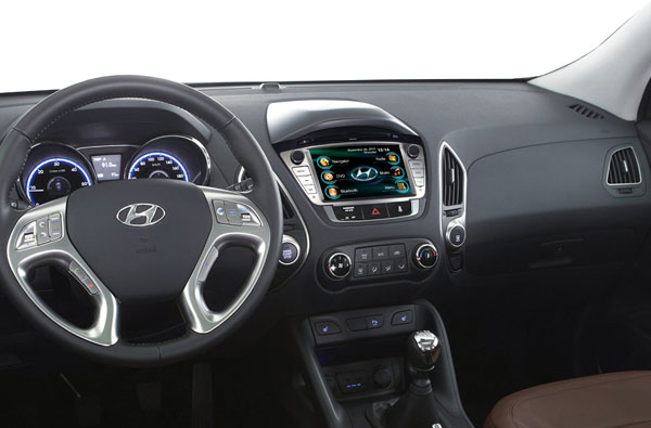 Штатная магнитолаGps,Navi,DVD Roadrover для   Hyundai IX35