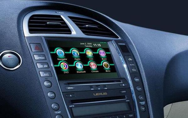 Штатная магнитолаGps,Navi,DVD Roadrover для   Lexus ES350