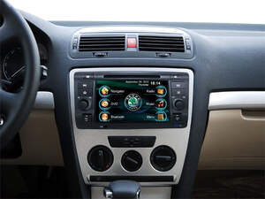 Штатная магнитолаGps,Navi,DVD Roadrover для   Skoda Octavia